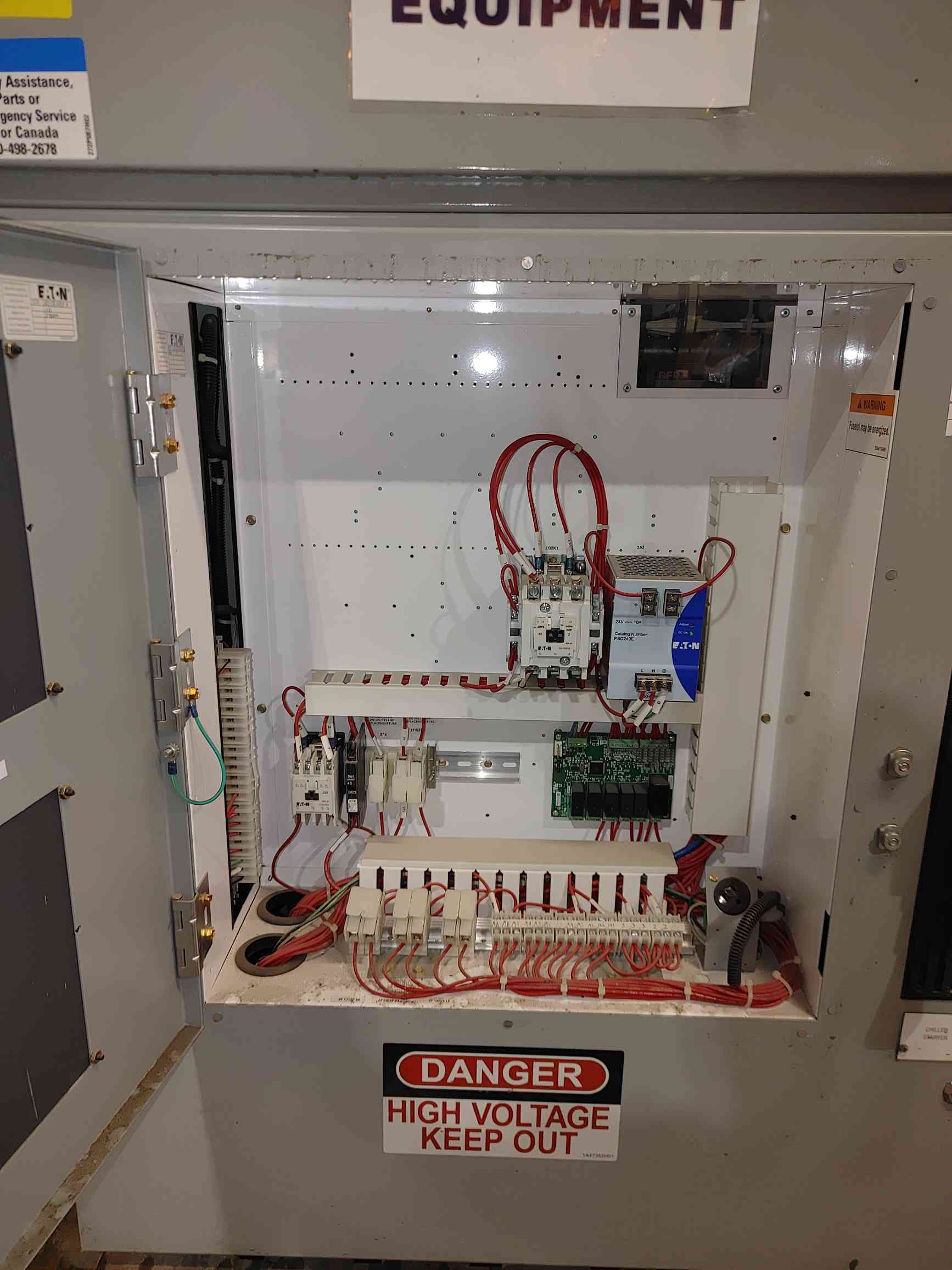 Eaton #AmpGard, medium voltage motor cont, NEMA 1, 7200/4160 Volts, 50 KA, CVST (2 available), 2017 - Image 8