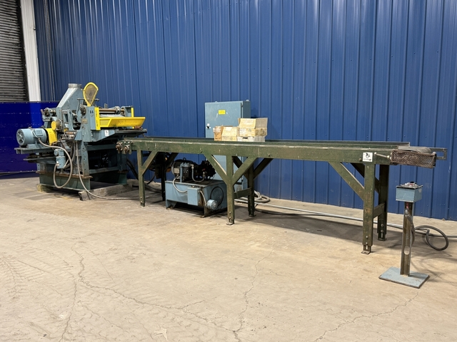 18" x 6" Newman #S-282-18, Double-Sided Planer, 40/25 HP, 3600 RPM, 40-150 FPM, variable speed - Image 3