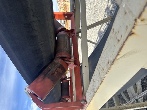 36" wide x 103' long, Superior conveyor belt with folding up to 61' long, 2015 - Image 7