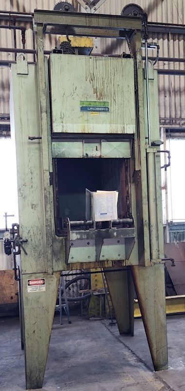 24" width x 36" D x 24" H Lindberg #93-243624-G14, gas fired temper furnace, 1400°F, 400000 BTU/HR, vertical - Image 4
