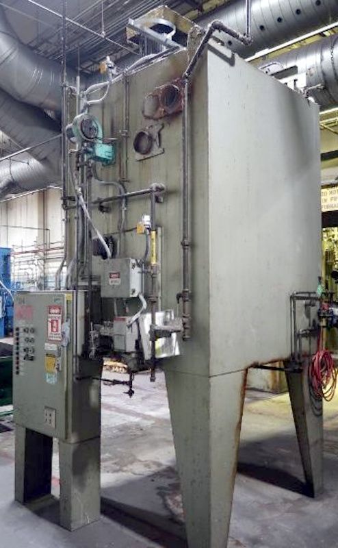 24" width x 36" D x 24" H Lindberg #93-243624-G14, gas fired temper furnace, 1400°F, 400000 BTU/HR, vertical - Image 6