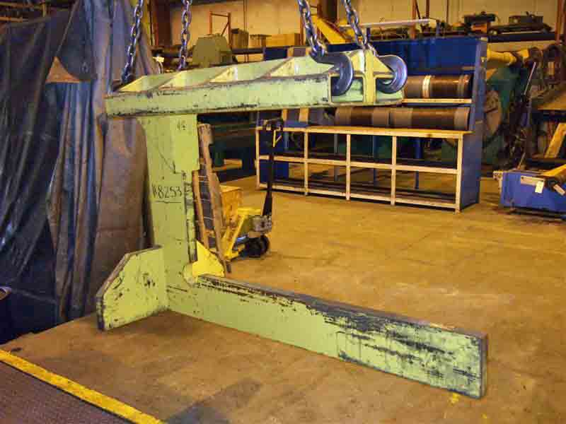 15000 lb. Custom, C-hook, 54" long arm, 27.75" vertical clearance - Image 2