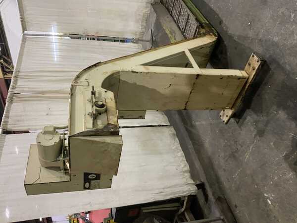 12" wide x 6.24" long, Turbo #6287-8174, incline chip conveyor, forward & reverse, 1 HP - Image 2