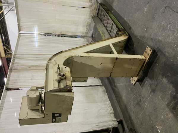 12" wide x 6.24" long, Turbo #6287-8174, incline chip conveyor, forward & reverse, 1 HP - Image 6
