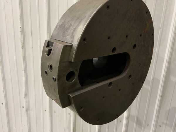20" Mummert Dixion, facing head, 3-3/4" spindle diameter, 10" bar length, automatic feed, head feeds both - Image 8