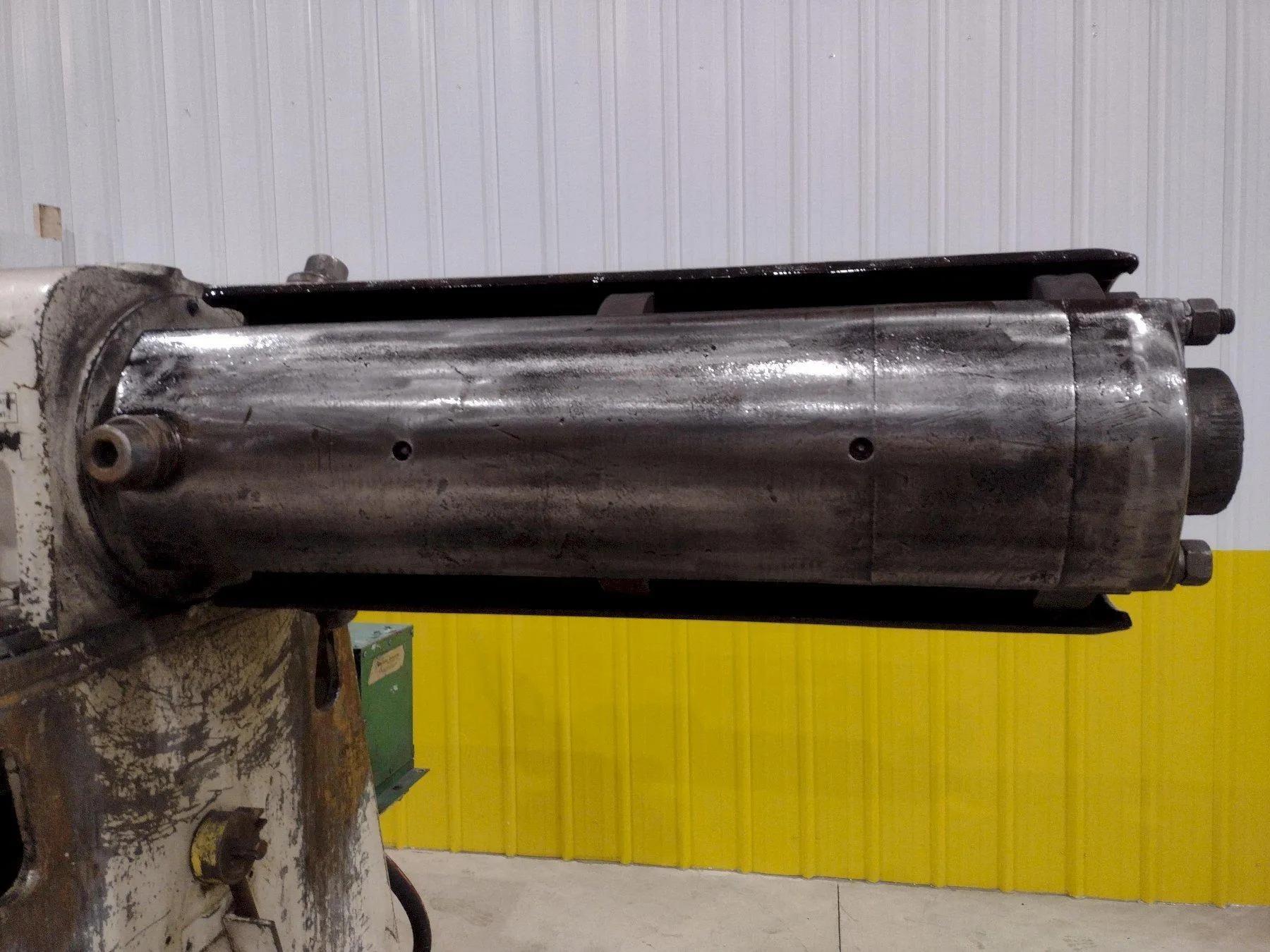 20000 lb. ASC #JN17417.00, driven uncoiler coil reel, 36" width, hydraulic adj., 2002 - Image 4