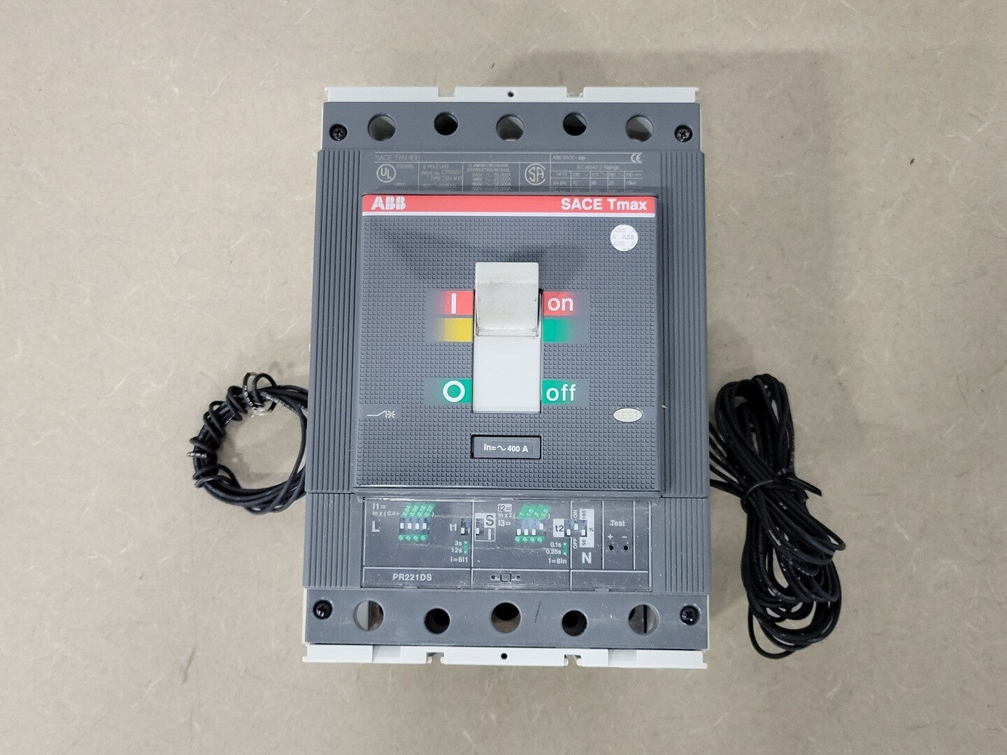 ABB Circuit Breaker T5N 400, 3 Pole, 600 volts, 400 Amp - Image 1