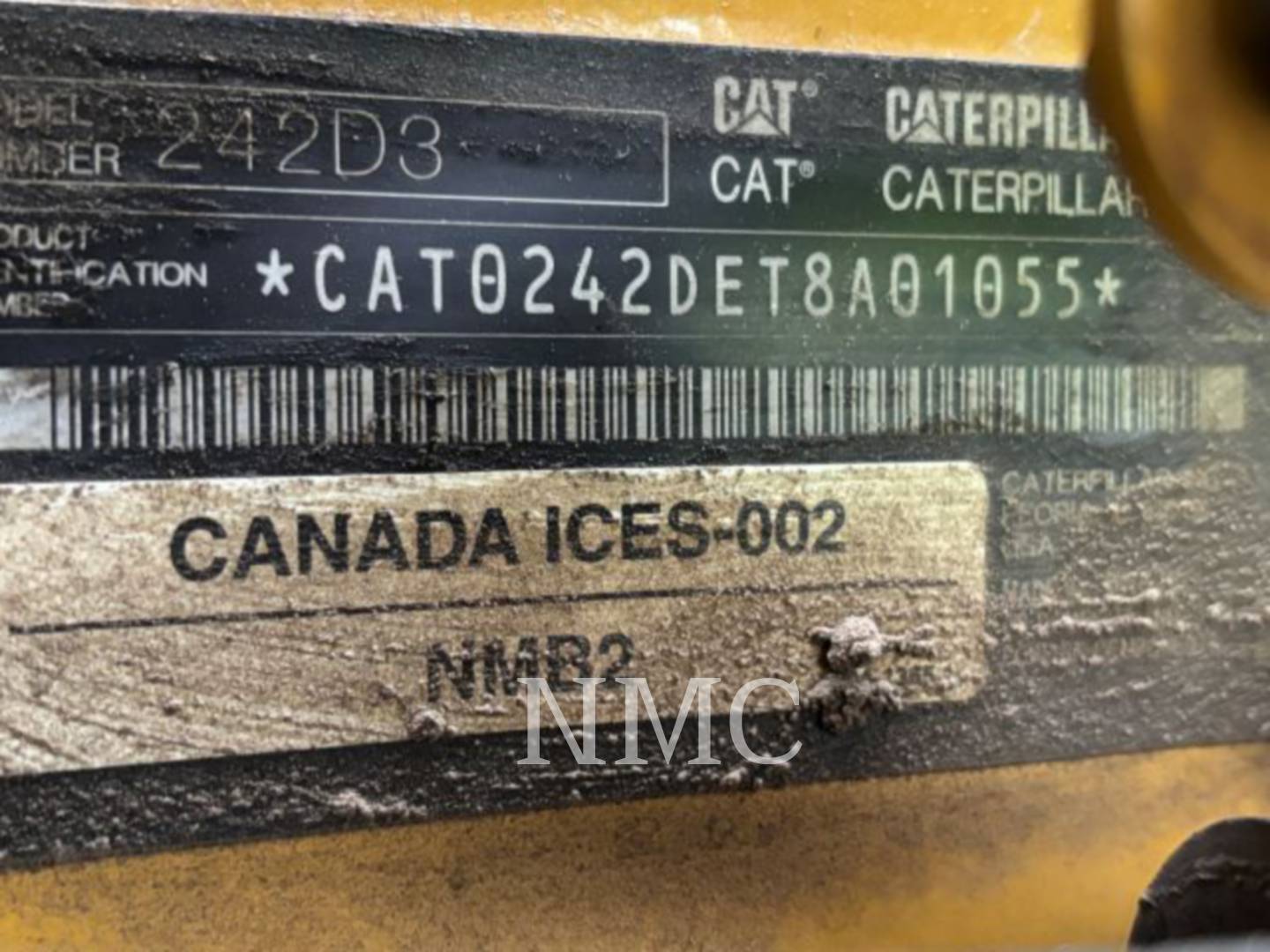 Cat 242D3, Skid Steer Loader, 39 hours, S/N: T8A01055, 2024 - Image 6