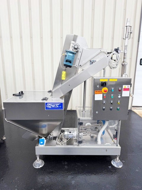 GAI #3001-Top, 16 Valves Triblock Bottle Sparger, Filler, Corker with Cork Feed System - Image 7