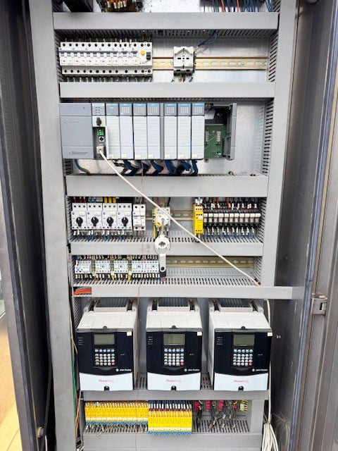 MBF #Capmatic-360/9P, 9-Head Rotary T-Corker with Hopper Elevator - Image 8