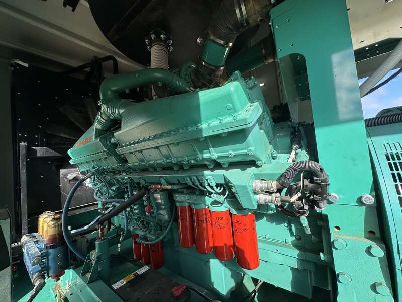 1500 KW Cummins #DQGAB, diesel generator set, 277/480 Volts, 230 hours, 2220 HP @ 1800 RPM, QSK50-G4 engine - Image 7