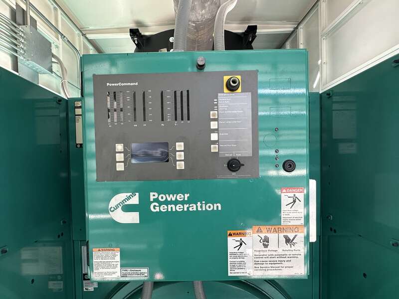 1500 KW Cummins #DQGAB, diesel generator set, 277/480 Volts, 230 hours, 2220 HP @ 1800 RPM, QSK50-G4 engine - Image 8