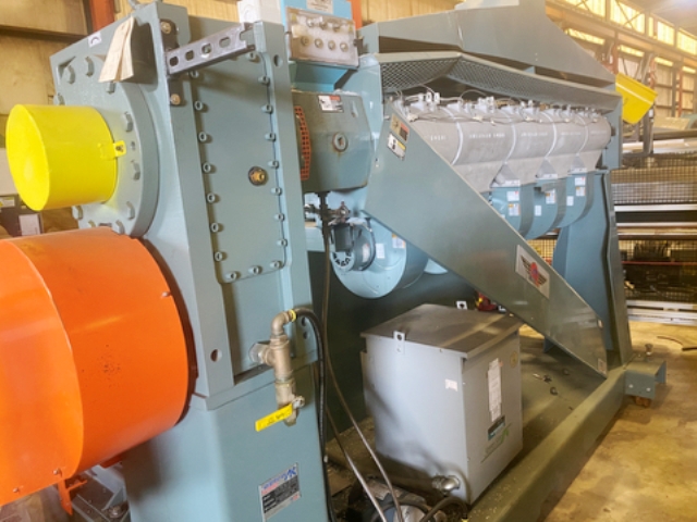 Gloucester, 54" wide co-extrusion sheet line, polypropylene sheet, approx 1200 lb/hr., 2006 - Image 1