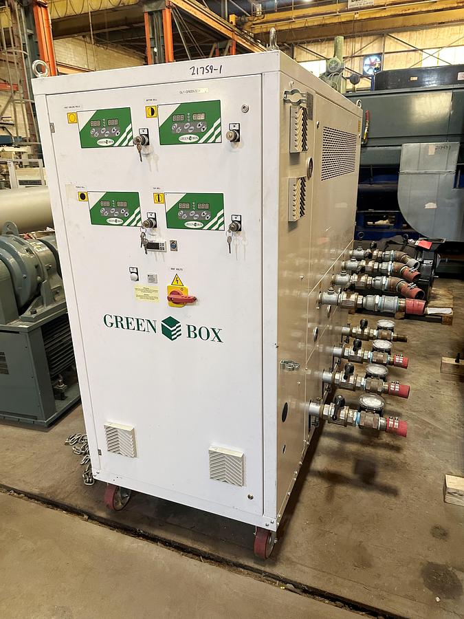 Gloucester, 54" wide co-extrusion sheet line, polypropylene sheet, approx 1200 lb/hr., 2006 - Image 8