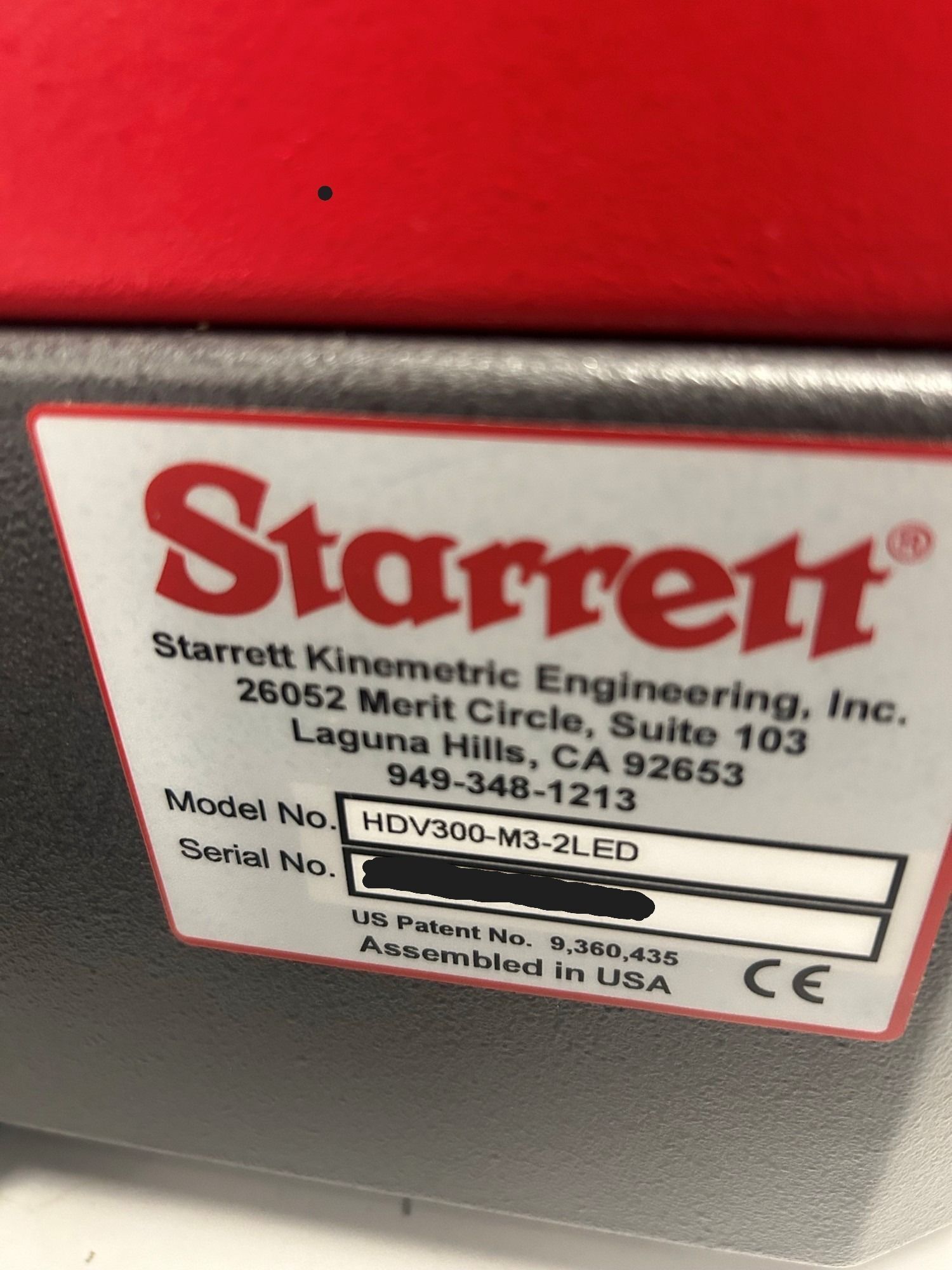 Starrett #HDV300, measuring machine - Image 3