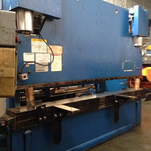 350 Ton, Pullmax Optima #320, hydraulic, 11" stroke, 10" throat, Cybelec DNC80 Multi Axis CNC, 1995 - Image 3