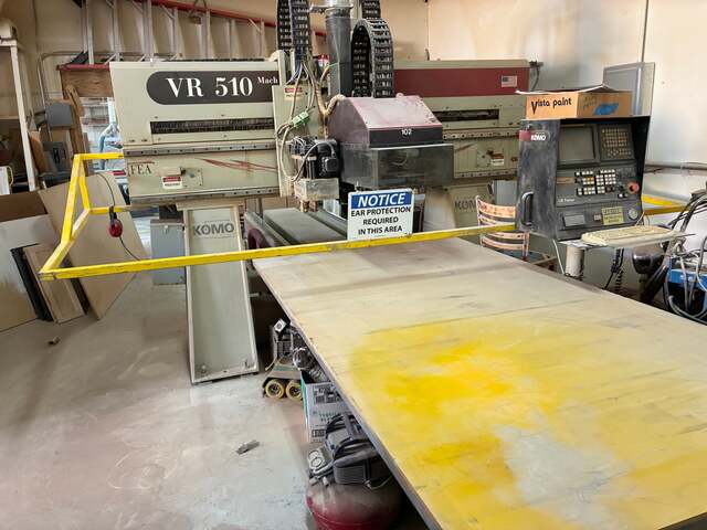 Komo #VR510, cnc router, 5' x 10' table, Kavara Control - Image 2