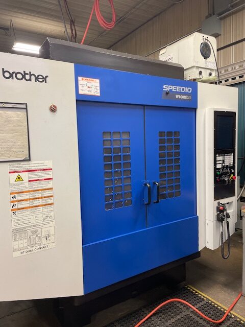 Brother #Speedio-W1000XD1, CNC vertical machining center, 21 automatic tool changer, 19.6" X, 39.3" Y, 14.9" - Image 2