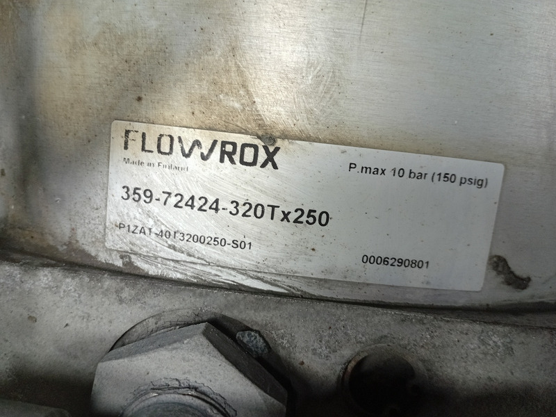 Larox #359-72424-320Tx250, 10" Pinch Valve, 150 psig - Image 5