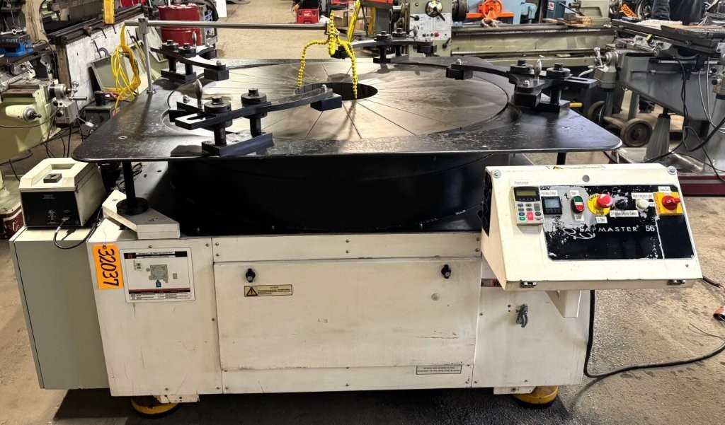 56" Lapmaster, open face, 4 rings (20-3/4" ID), variable speed, water cooled, cycle timer, slurry pump units - Image 3
