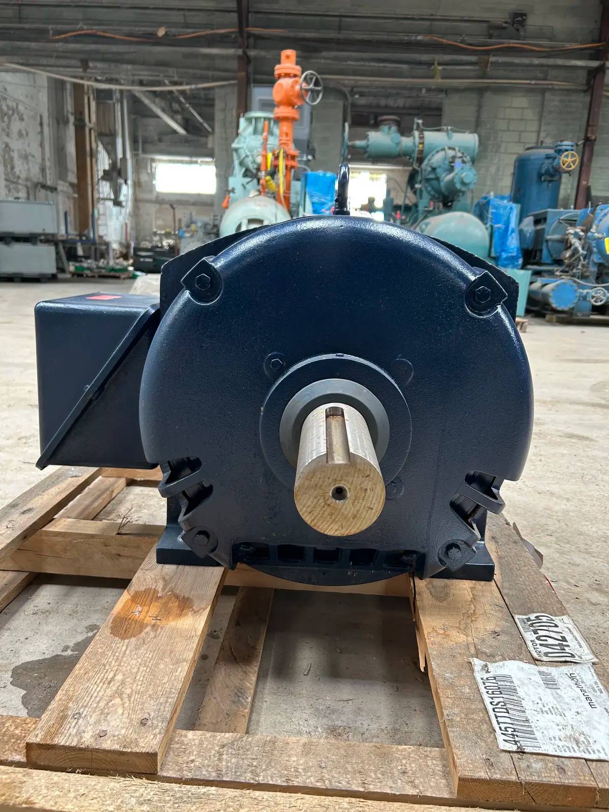 125 HP 1190 RPM Marathon #445TTDS16076AN, Electric Motor, Frame 445T, 145 amps, 460 Volts, 2017 - Image 5