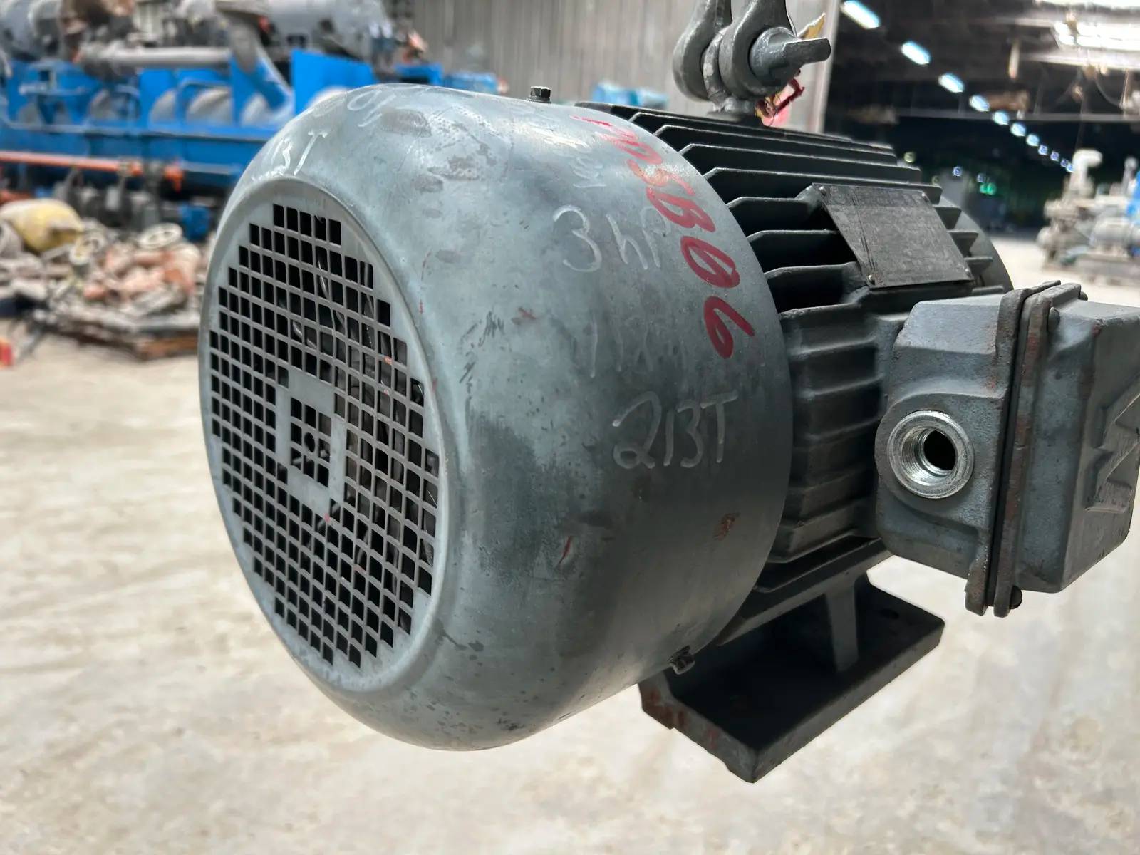 3 HP 1180 RPM Worldwide Electric Corp. Corporation, Electric Motor, Frame 213T, 8.4/4.2 amps, 230/460 Volts - Image 8