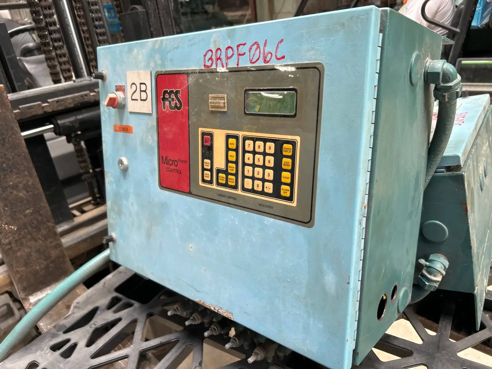 FES #Micro Master, Screw Compressor Micro Control Panel, 120 Volts, 1PH, 1994 - Image 4