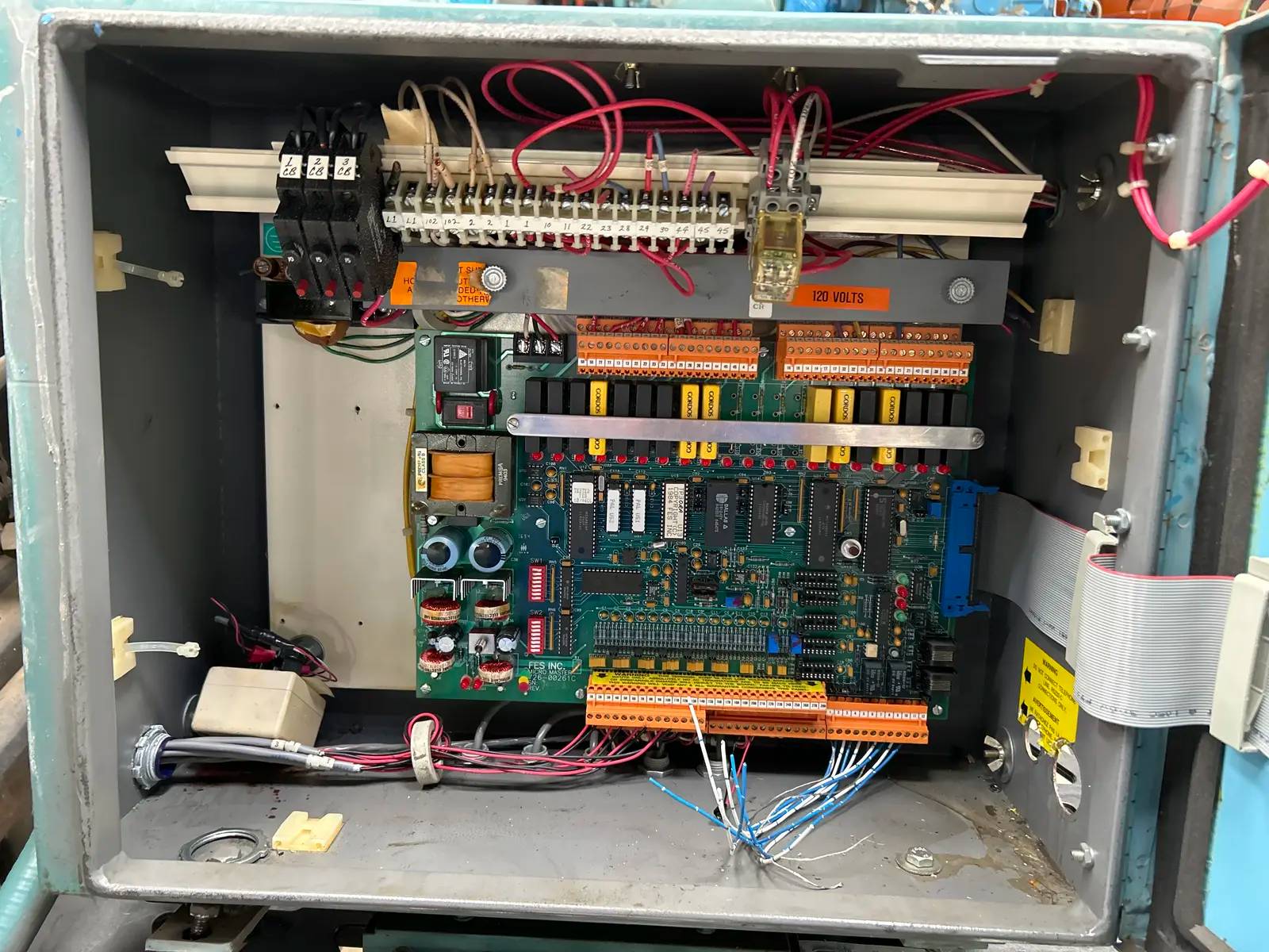 FES #Micro Master, Screw Compressor Micro Control Panel, 120 Volts, 1PH, 1994 - Image 7