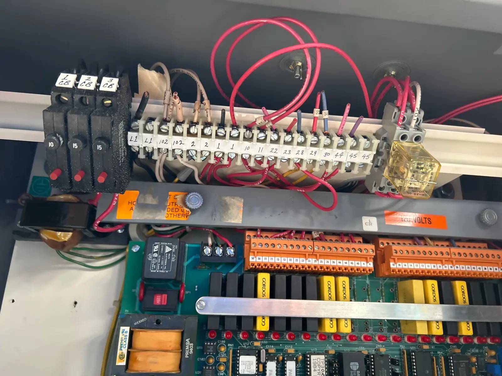 FES #Micro Master, Screw Compressor Micro Control Panel, 120 Volts, 1PH, 1994 - Image 10