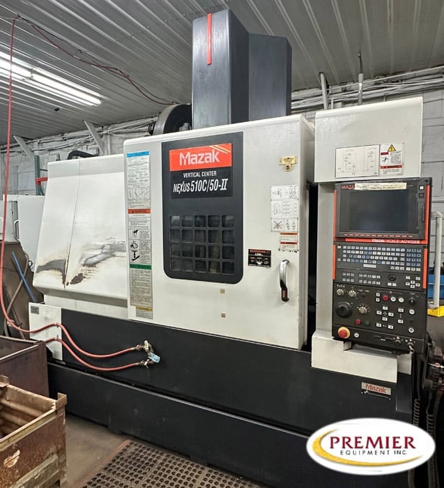 Mazak #Nexus-510C/50-II, CNC vertical machining center, Mazatrol Matrix Nexus Control, 41.3" X, 20" Y, 23" Z - Image 1