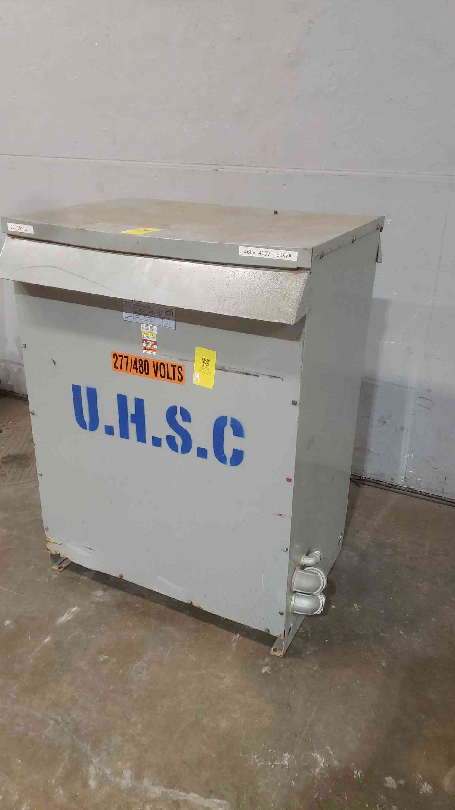 150 KVA 480 DELTA Primary, 480/277 Secondary Siemens 3F5Y150, 3PH, Transformer (2 available) - Image 7