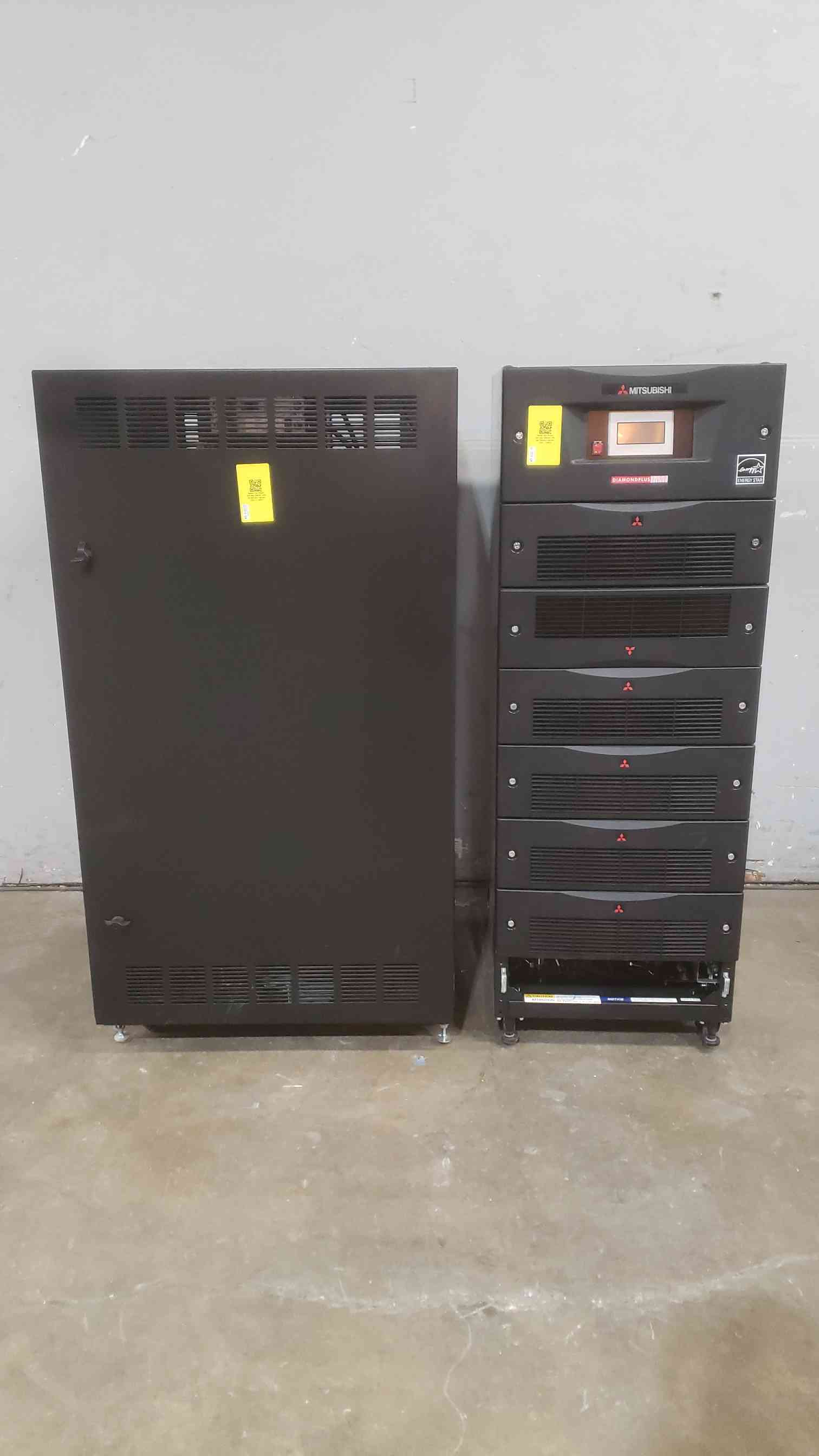 50.0 KVA Mitsubishi UP1133A-B503SU-2, uninterruptible power supplies W/ Battery Cabinet Diamond Series, 2014 - Image 1