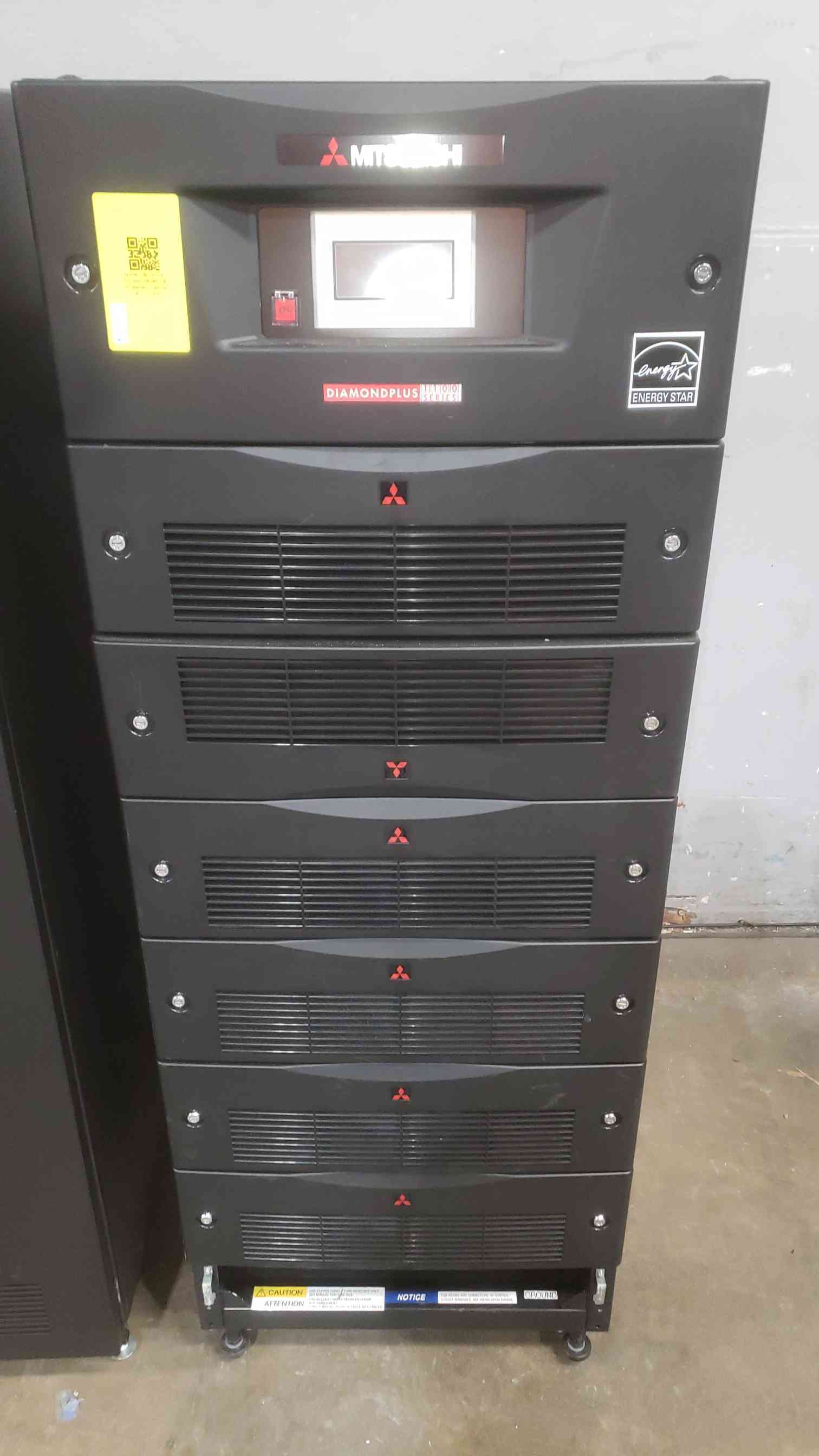 50.0 KVA Mitsubishi UP1133A-B503SU-2, uninterruptible power supplies W/ Battery Cabinet Diamond Series, 2014 - Image 4