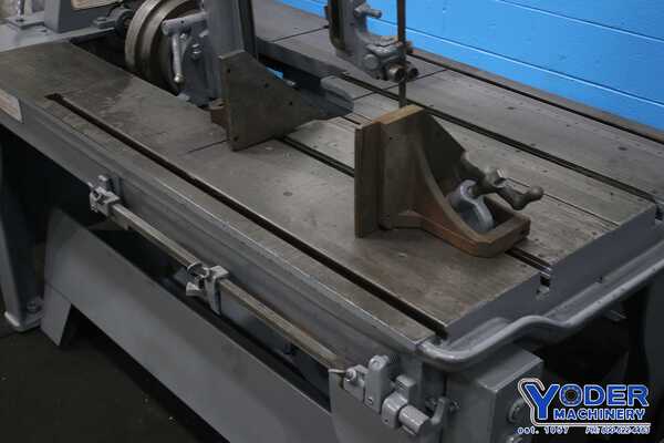 18" x 20" Marvel #A-M2-M8, 8 Extra High vertical band saw, 15' 8" x 1" blade, vise, coolant - Image 2