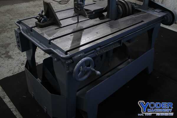 18" x 20" Marvel #A-M2-M8, 8 Extra High vertical band saw, 15' 8" x 1" blade, vise, coolant - Image 4