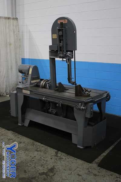 18" x 20" Marvel #A-M2-M8, 8 Extra High vertical band saw, 15' 8" x 1" blade, vise, coolant - Image 10