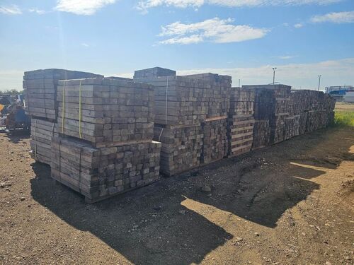 Pipeline Skids/Dunnage, 5' long, 4" x 6" cross-section, bundles of 72 pieces - Image 2