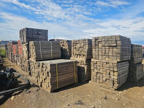 Pipeline Skids/Dunnage, 5' long, 4" x 6" cross-section, bundles of 72 pieces - Image 4