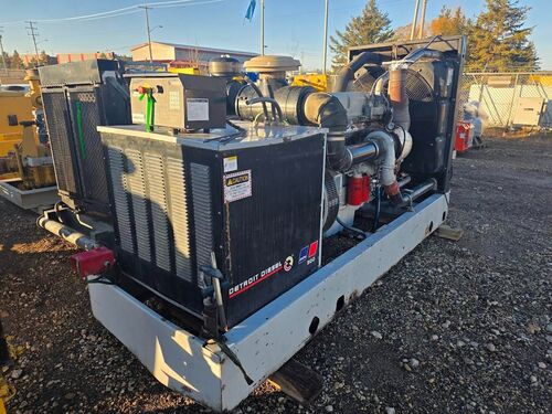 300 KW Detroit #14L, Diesel Generator Set, 685 HP, 1800 RPM, 480 Volts, 3PH, 18268 hours, 2007 - Image 1