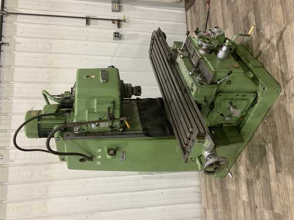 OKK #MH-3V, vertical milling machine, 65" x14-1/4" table, automatic lube, coolant, #50NS - Image 1