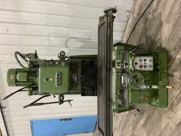 OKK #MH-3V, vertical milling machine, 65" x14-1/4" table, automatic lube, coolant, #50NS - Image 2