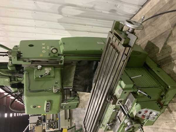 OKK #MH-3V, vertical milling machine, 65" x14-1/4" table, automatic lube, coolant, #50NS - Image 3