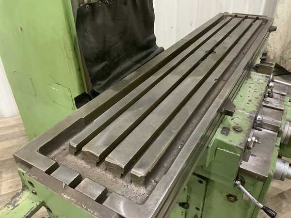 OKK #MH-3V, vertical milling machine, 65" x14-1/4" table, automatic lube, coolant, #50NS - Image 5