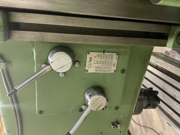 OKK #MH-3V, vertical milling machine, 65" x14-1/4" table, automatic lube, coolant, #50NS - Image 8