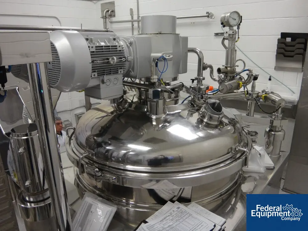 1200 Liter A Berents Becomix #RW-1200-CD + MV1000, Stainless Steel, 460 V., CE rated, upgrade 2017, 1999 - Image 4
