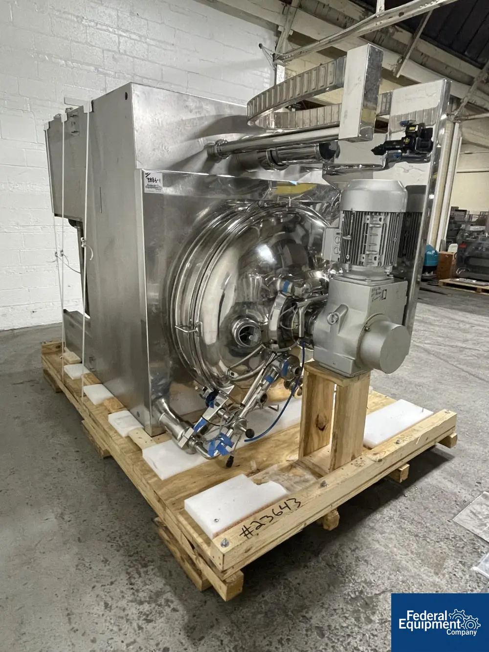1200 Liter A Berents Becomix #RW-1200-CD + MV1000, Stainless Steel, 460 V., CE rated, upgrade 2017, 1999 - Image 8