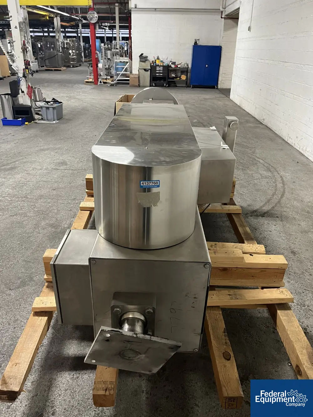 Metolift #M5444-43, Bin Lifter, Stainless Steel, 97" lift, 1000 kg - Image 6