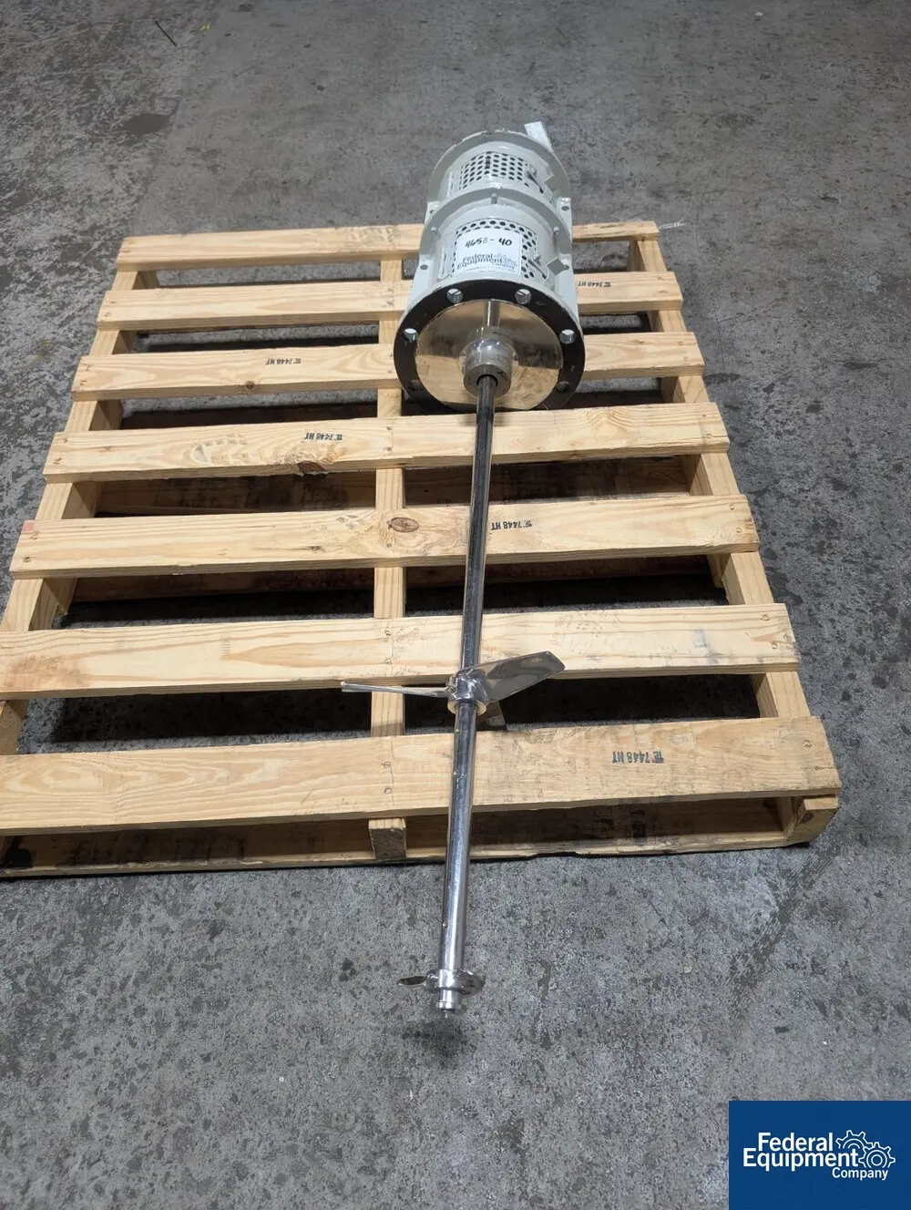 GMM Pfaudler #MIIG-0.4, Mixion Agitator, 350 RPM, 2020 - Image 3