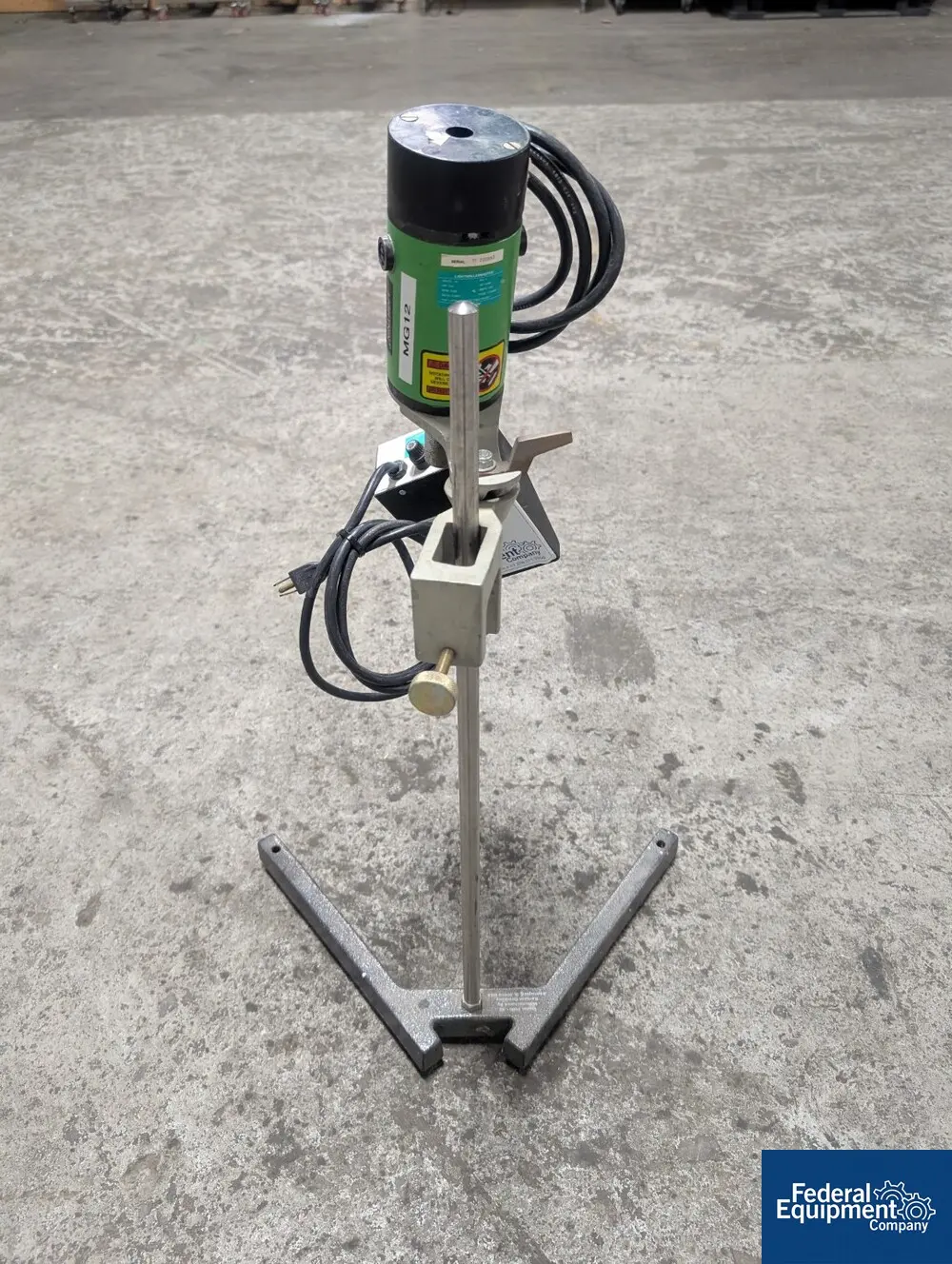 Lightnin Labmaster Mixer, 1/15 HP, 2300 RPM, on stand - Image 4