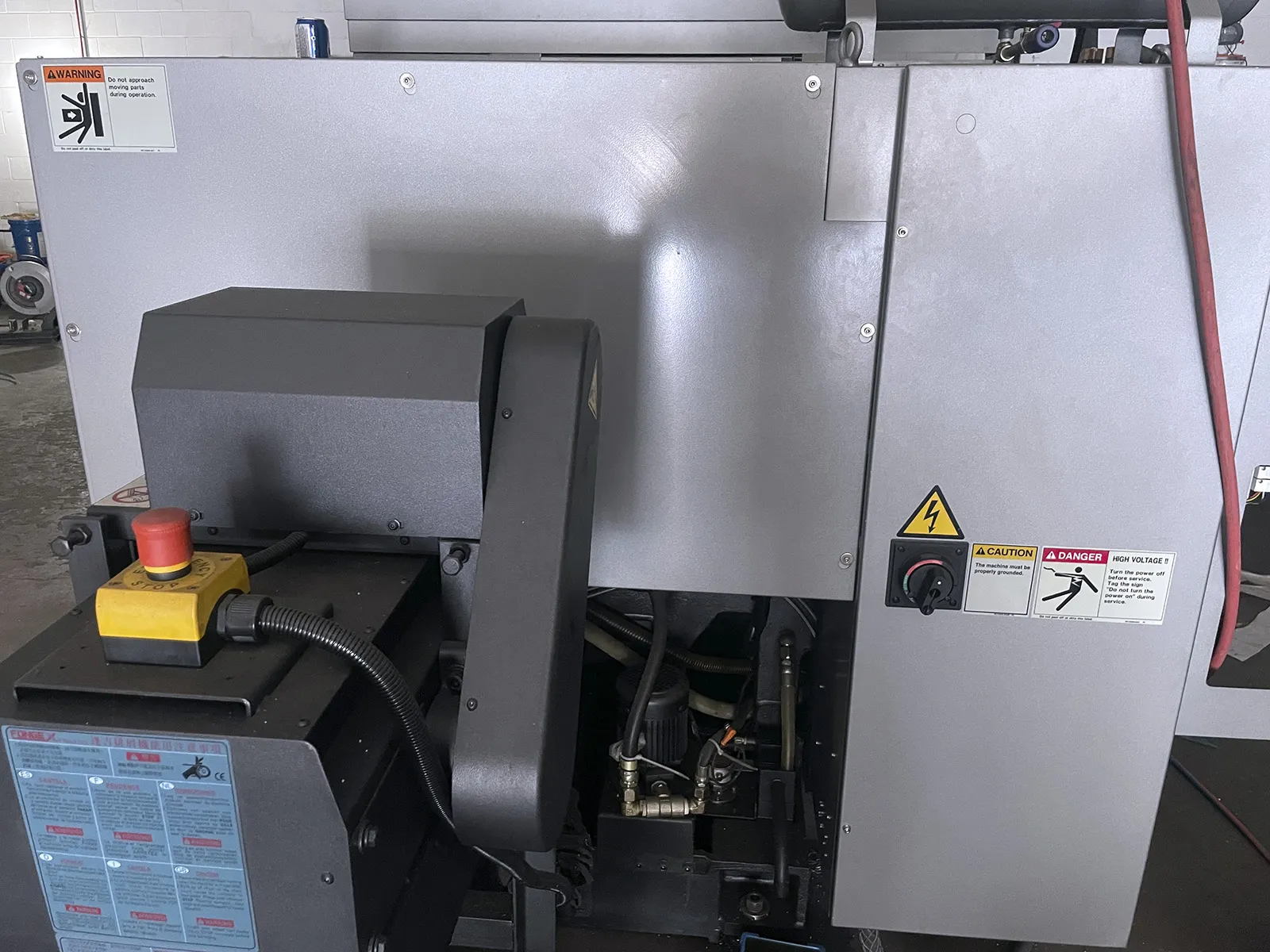 Takisawa #LA-200, CNC lathe, 18.5" swing, 8" chuck, 2" bore, 12.6"dia., 11.8"lgth, tool setter, chip - Image 2